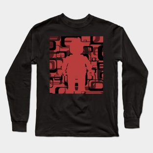 Retro Minifig Art Long Sleeve T-Shirt